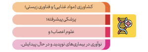 کارگروه فناوری زیستی و پزشکی زیستی بریکس و حوزه‌های همکاری