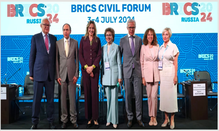 نشست مجمع مدنی بریکس